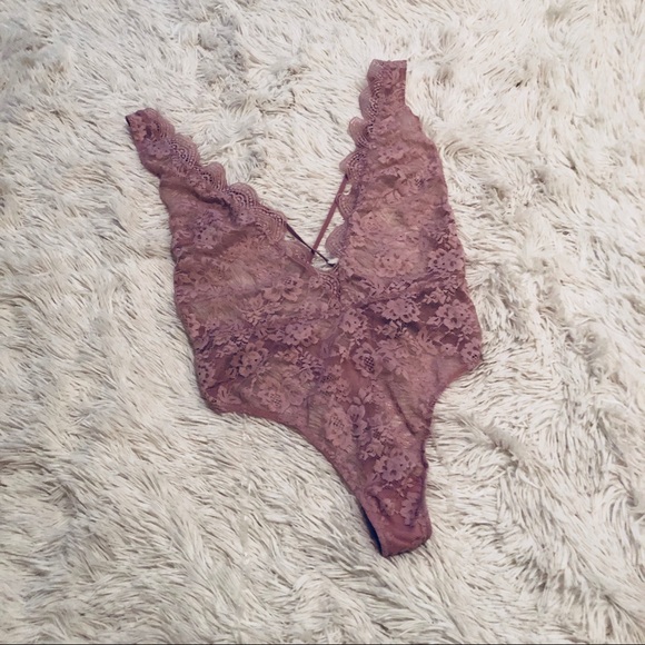 Victoria's Secret Other - Victoria’s Secret Floral Lace Teddy size Small
